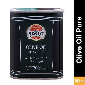 Sasso Olive Oil 200ml Tin