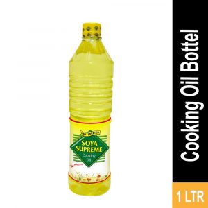 Soya Supreme Cooking Oil - 1 Litre Bottle
