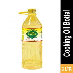 Soya Supreme Cooking Oil - 3 Litre Bottle